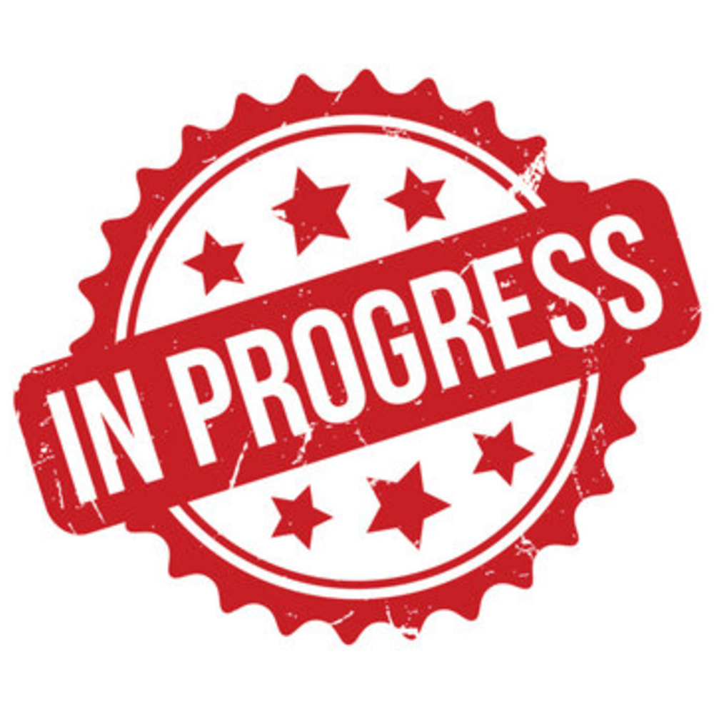 In progress